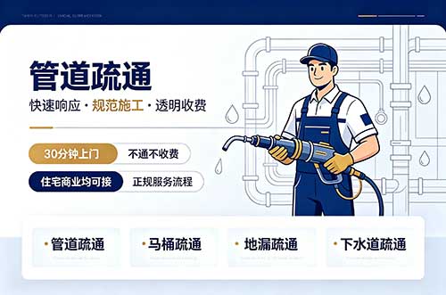 乐清管道疏通