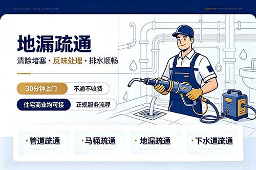 乐清地漏疏通