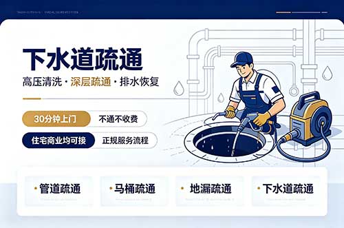 乐清下水道疏通