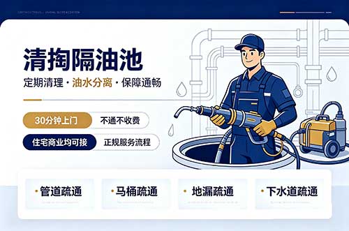 乐清清掏隔油池